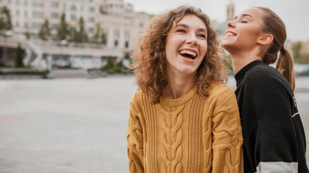 pretty young girls together outdoors 23 2148762682